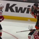 Brendan Smith And Sam Carrick Drop The Gloves