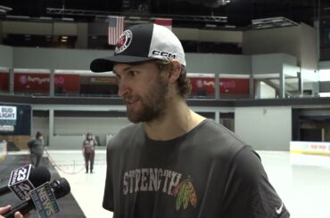 IceHogs Media Day: Forward Josiah Slavin 1/10/23