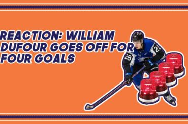 Reaction: William Dufour scores 4 goals in 1 game