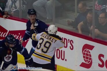 Matt Beleskey vs Tyler Myers Feb 11, 2016
