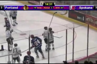 Chase De Leo 1G | Winterhawks @ Chiefs | March 13 2015