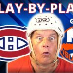 NHL GAME PLAY BY PLAY CANADIENS VS ISLANDERS