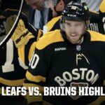 Toronto Maple Leafs vs. Boston Bruins | Full Game Highlights