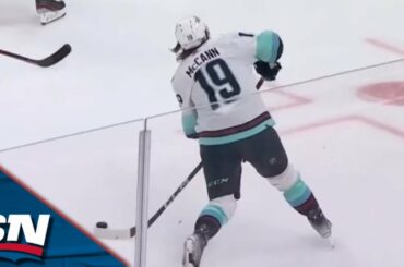 Jared McCann Tallies First Career Hat Trick As Kraken Light Up Blackhawks