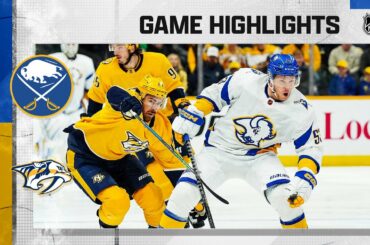 Sabres @ Predators 1/14 | NHL Highlights 2023