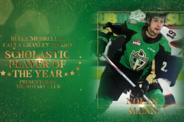 2020-21 Year-End Awards:  Belle Merrell & Calla Grasley Award as Scholastic Player of the Year