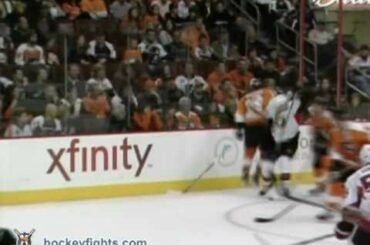 Jesse Winchester vs Jeff Carter Jan 20, 2011