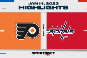 NHL Highlights | Flyers vs. Capitals - January 14, 2023
