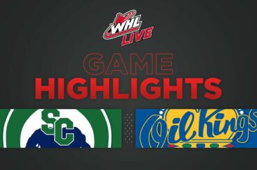 WHL Highlights: Broncos (8) at Oil Kings (4) - December 16, 2022