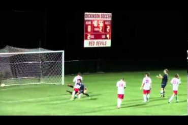 Jack Thompson's Goal Against Dickinson