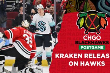 Kraken Released at United Center, Demolish Blackhawks | CHGO Blackhawks LIVE Postgame