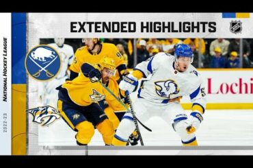Buffalo Sabres vs Nashville Predators | Jan.14, 2023 | Game Highlights | NHL 2023 | Обзор матча