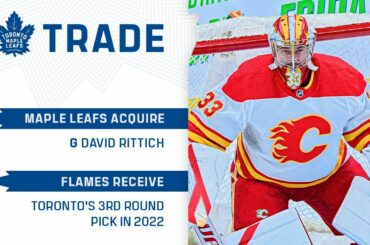 (TRADE BREAKDOWN) Maple Leafs Acquire David Rittich From Calgary