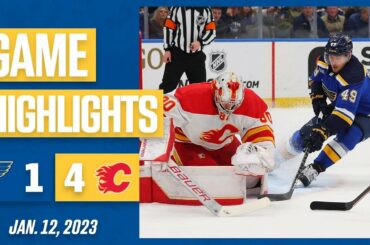 Game Highlights: Flames 4, Blues 1