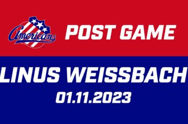 Linus Weissbach Post Game | 01.11.23
