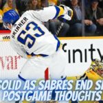 UPL Solid Once Again As Sabres End Slide - Postgame Thoughts