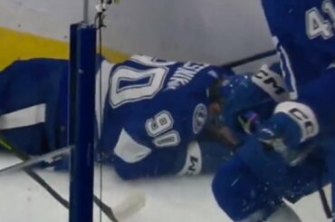 Vladislav Namestnikov Is Shaken Up After Hit From Lane Pederson