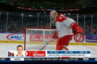 JAN BEDNÁŘ | In Action Against Germany | WJC 2022