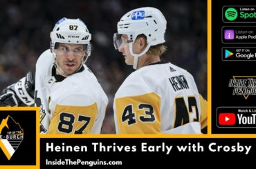 Heinen Finds Success Alongside Crosby