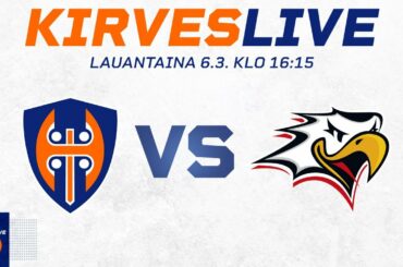 KirvesLive Tappara-Sport 6.3.2021 | Studiossa Tuukka Mäntylä