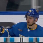 Pavel Buchnevich scores vs Lightning and Vasilevskiy (14 jan 2023)