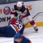 Brock Nelson is a WARRIOR! (WARNING GRAPHIC CONTENT)