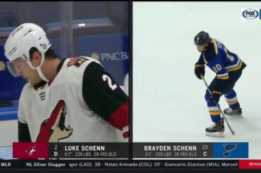 Brayden and Luke Schenn on going up against each other