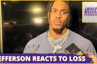 Justin Jefferson REACTS After Minnesota Vikings Playoff Exit