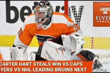 Philadelphia Flyers lean on Carter Hart in win vs Washington Capitals; Preview vs Boston Bruins