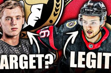 Ottawa Senators TARGETING BRANDT CLARKE @ 2021 NHL Draft? + Erik Brannstrom Is LEGIT (Top Prospects)