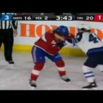 Brendan Lemieux vs Brett Lernout Jan 27, 2018