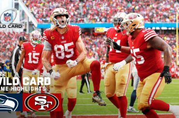 Seattle Seahawks vs. San Francisco 49ers | 2022 Super Wild Card Weekend Game Highlights