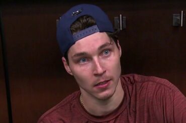 Elvis Merzlikins is proud of his Blue Jackets teammates