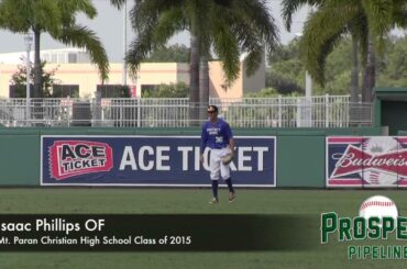 Isaac Phillips Prospect Video, OF, Mt. Paran Christian High School Class of 2015