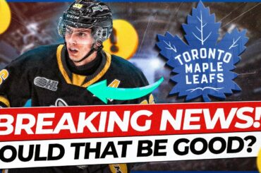 CAME OUT NOW! LOOK AT THIS! TORONTO MAPLE LEAFS NEWS! NHL NEWS!