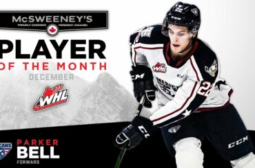 Americans Forward Bell Named McSweeney's WHL Player Of The Month