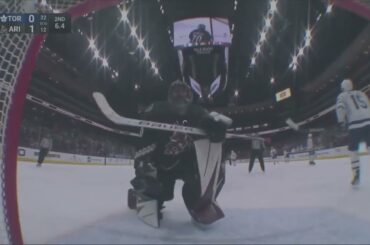 OMG!! Karel Vejmelka With Back to Back To Back Saves vs Toronto Maple Leafs 1/12/2022!!! #shorts