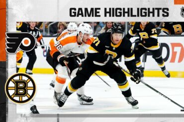 Flyers @ Bruins 1/16 | NHL Highlights 2023