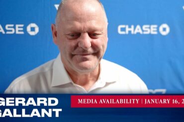 New York Rangers: Gerard Gallant Pregame Media Availability | Jan. 16, 2023
