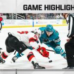 Devils @ Sharks 1/16 | NHL Highlights 2022