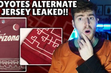 Photos Of The *New* Arizona Coyotes Jersey Leaked!