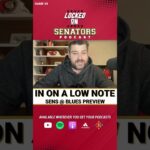 3 Things You Need To Know Ahead Of Ottawa Senators @ St. Louis Blues | GAME PREVIEW #nhl #shorts