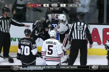 Daniel Carcillo vs Brayden McNabb Nov 29, 2014