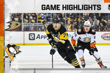 Ducks @ Penguins 1/16 | NHL Highlights 2023