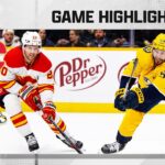 Flames @ Predators 1/16 | NHL Highlights 2023