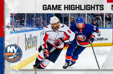 Capitals @ Islanders 1/16 | NHL Highlights 2023