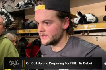 Jonathan Gruden On Preparing For His NHL Debut