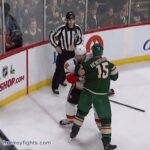 Mark Giordano vs Matt Hendricks Dec 15, 2018