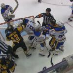 Zach Aston-Reese And Robert Hagg Drop The Gloves