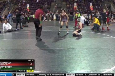 Middle School 87 Glade Harman Mettle Wrestling Vs Garrett Perry Juab WC